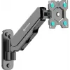 Supporto a parete per TV ONKRON G120-B per televisori 13–34 inch, nero, inclinabile e orientabile
