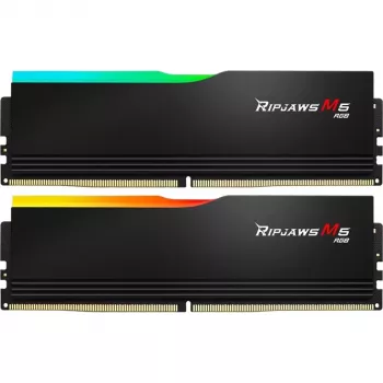 DIMM 32 GB DDR5-6000, memoria RAM nero, F5-6000J2836G16GX2-RM5RK, Ripjaws M5 RGB, INTEL XMP
