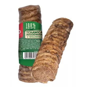 MACED Trachea ripiena di manzo - articolo da masticare per cani - 120 g