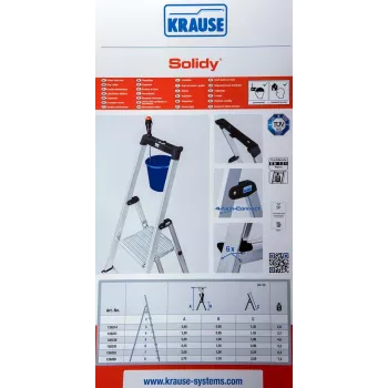 Scala autoportante SOLIDY 4 gradini KRAUSE