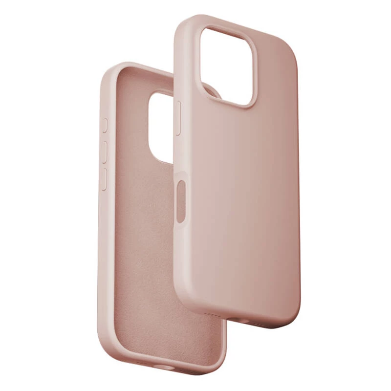 Custodia Vention KUHP0-30 per iPhone 16 Pro MagSafe, rosa, copertura morbida sottile
