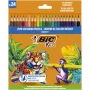 BIC pastelli Kids Smooth set 24 colori