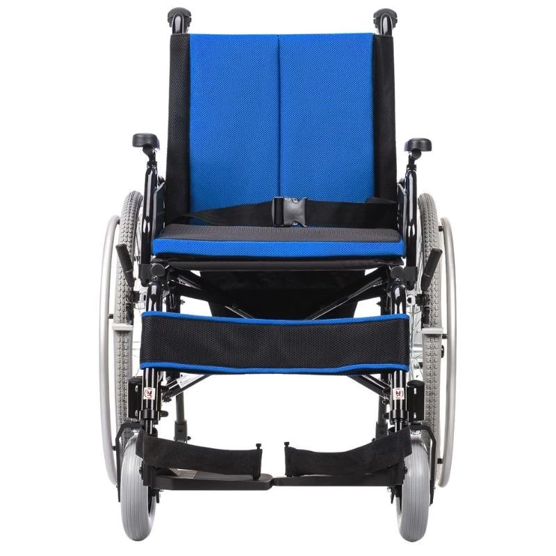 Carrozzina pieghevole MDH Cameleon 18' — sedia mobile compatta e portatile