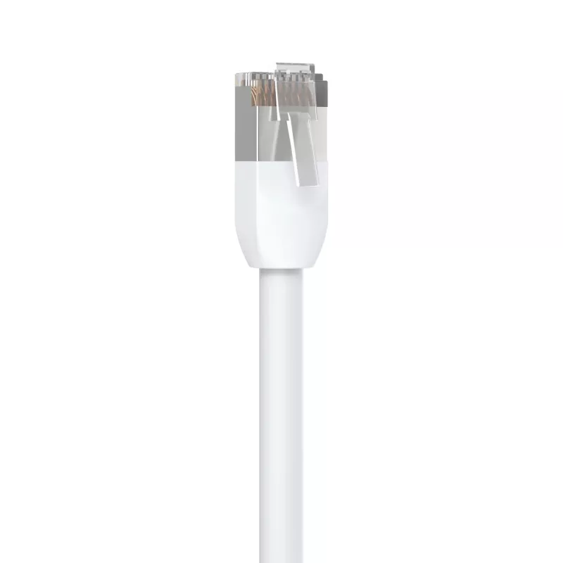 Cavo patch Ethernet UBIQUITI UACC-CABLE-PATCH-OUTDOOR-1M-W Cat5e RJ-45 su RJ-45, 1 m, bianco, S/UTP, guaina TPE