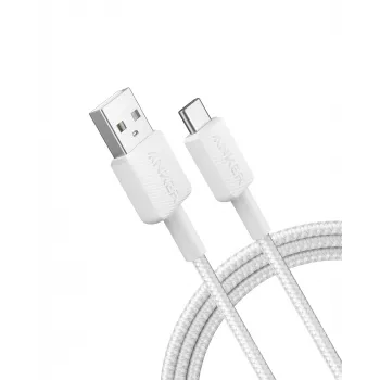 Cavo USB Anker 322 1,8 m USB A USB C bianco