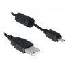 DeLOCK 82414 Cavo USB per connettore fotocamera digitale (Nikon 8 pin UC-E6), 1,83 m, nero