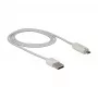 Cavo USB DeLOCK 1 m USB 2.0 USB A Micro-USB B bianco
