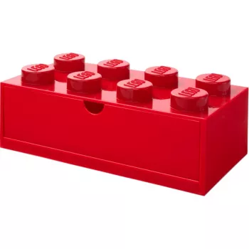 Cassetto scrivania LEGO 8, marca LEGO, rosso