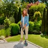 Gardena 14820-55 EasyWeed 1800/18V P4A solo spazzola per fughe a batteria, rimuovi erbacce, senza batteria e caricabatterie, grigio/turchese