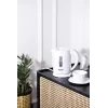 Bollitore Mesko | MS 1376 | Elettrico | 850 W | 0,8 L | Plastica | Base rotante 360° | Bianco