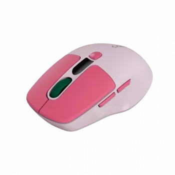 Canyon MW-26 - mouse ottico wireless 2in1 Bluetooth / 2,4 GHz - silenzioso - rosa