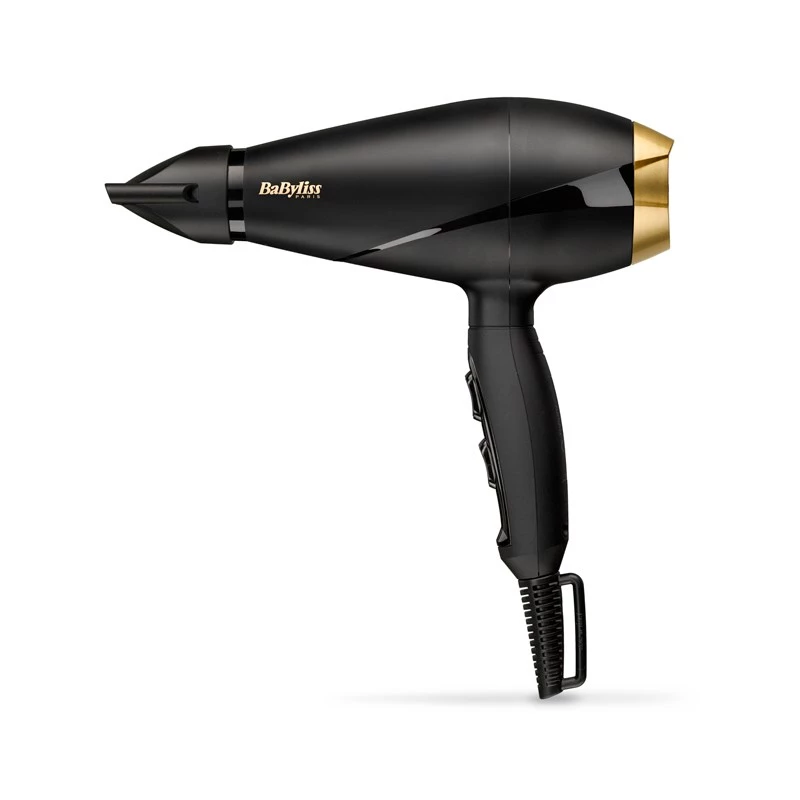 Asciugacapelli BaByliss 6704E 2000 W nero, oro