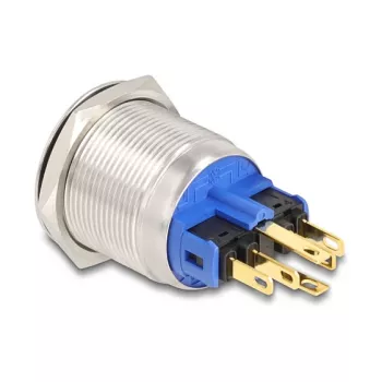 Pannello a pulsanti DeLOCK 22051 argento 230V 3A