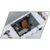 Kit COBI Panzerkampfwagen E-100 Seconda guerra mondiale 1511 pezzi