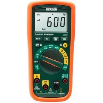 Extech EX350 multimetro digitale portatile CAT III 600 V display (conteggi): 4000 (EX350)