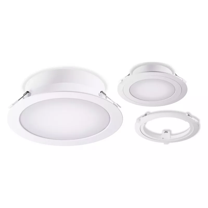 Downlight Steinel RS PRO DL 200 SC HF sensore 18W, temperatura colore regolabile 3000K/4000K/6500K