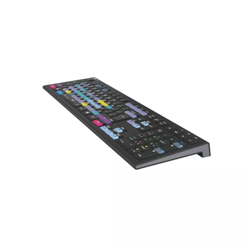 Logickeyboard ASTRA 2 DaVinci Resolve tastiera LKB-RESB-A2PC-DE, USB, QWERTZ tedesco (DE), PC, nera