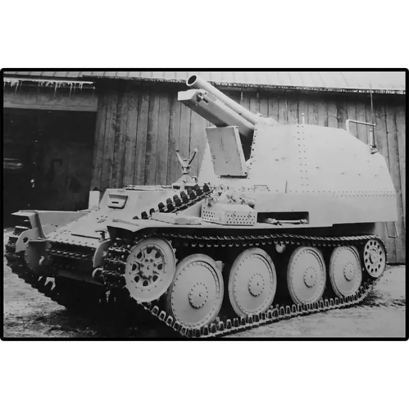 Kit di costruzione Cobi SD.KFZ.138/1 Grille, 720 pezzi, modello da esposizione