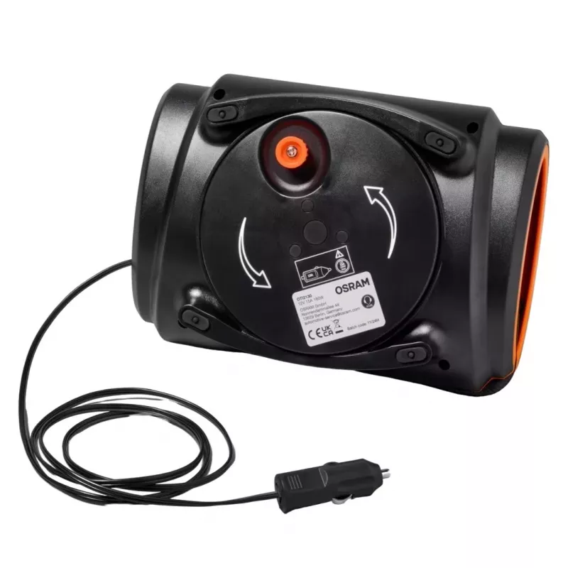 Compressore aria Osram TyreInflate 2130 — compatto gonfiatore per pneumatici 12V a batteria