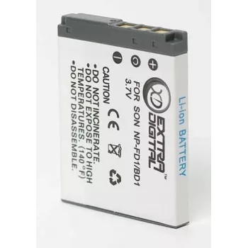 Batteria Extra Digital NP-BD1 / NP-FD1 3,6 V 1200 mAh batteria agli ioni di litio ricaricabile