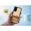 Custodia per smartphone Man and Wood Galaxy S20 Terra nero – cover protettiva per Samsung Galaxy S20
