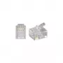 Goobay 58626 Connettore per fili RJ-12 trasparente (58626)