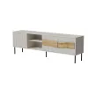 Mobile TV cama meble INSERTO 3D1W 190x40x62 cm finitura cashmere con LED