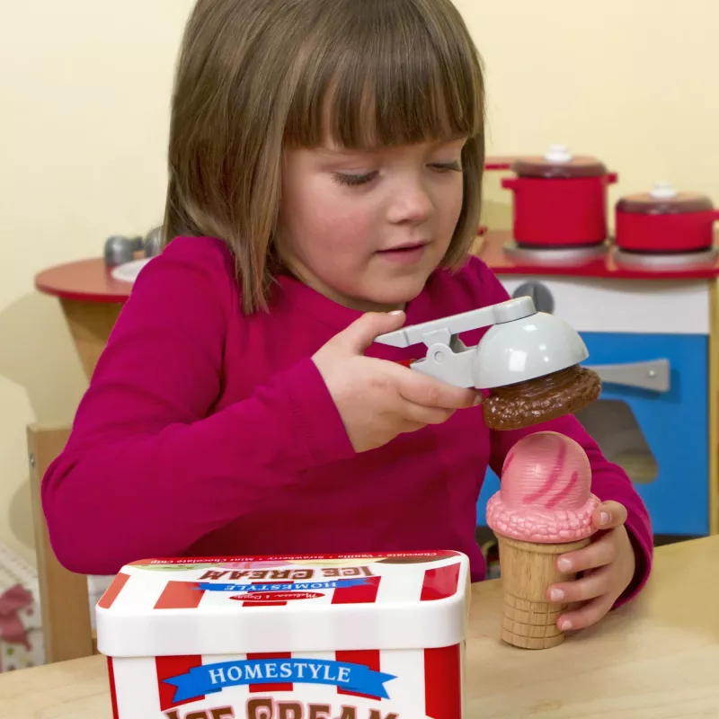 Melissa & Doug Scoop & Stack set gelato cucina giocattolo