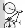 Portabici da parete MACLEAN MC-432, supporto verticale per bici, larghezza regolabile, carico max. 30 kg, nero