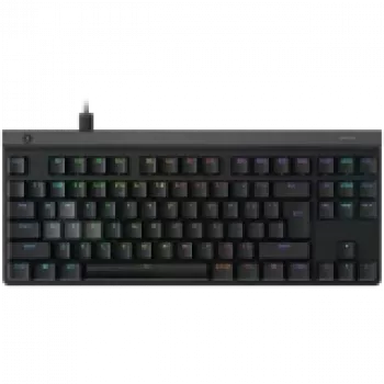 Tastiera meccanica Logitech G515 Rapid TKL — tenkeyless, nera, layout US International, USB, switch lineari
