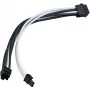 Prolunga cavo di alimentazione SILVERSTONE PP07E 8 pin PCIe 30 cm (nero/bianco)