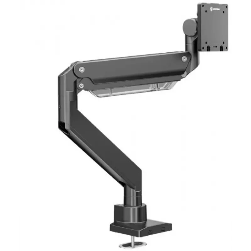 ONKRON G130-B Supporto da scrivania orientabile e inclinabile per monitor da 17-57 pollici, fino a 27 kg, nero