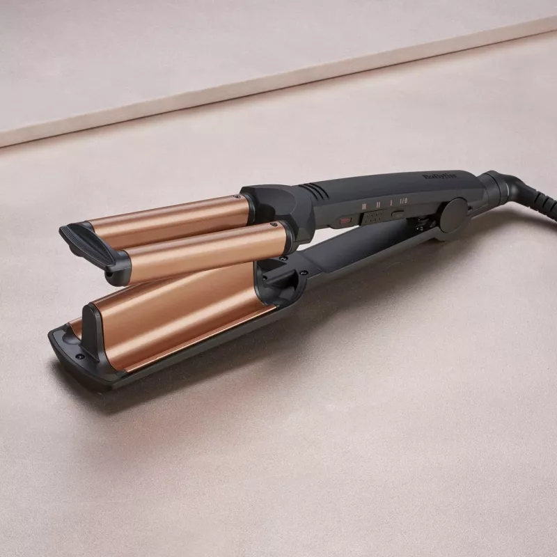 BaByliss Deep Waves arricciacapelli Warm Black, arancione 98,4 (2,5 m)