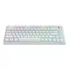 SAVIO PHENIX WHITE tastiera meccanica wireless, Gateron Red Pro, ABS
