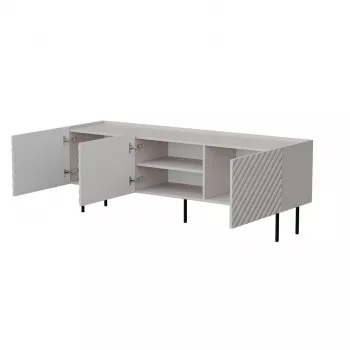 Mobile TV Cama LUCCA 3D 165x40x59 cashmere