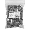 Connettore modulare RJ45 QOLTEC 54556 CAT6 FTP, argento, 18×22×11 mm, confezione da 100