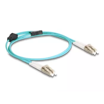 Cavo in fibra ottica DeLOCK LC Duplex su LC Duplex OM3 1 m