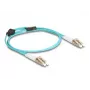 Cavo in fibra ottica DeLOCK LC Duplex su LC Duplex OM3 1 m