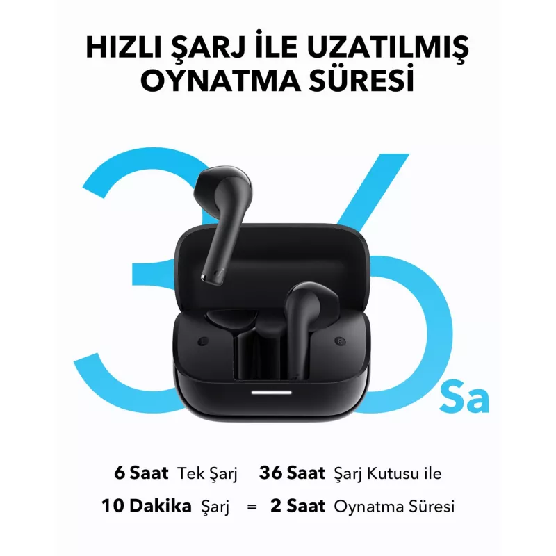 Cuffia In-Ear True Wireless Anker Soundcore A3994G11 K20i, USB-C, Nero, intraurale