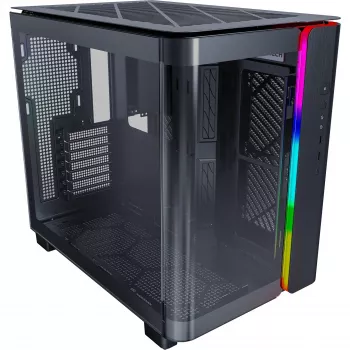 Montech KING 95 Midi-Tower, vetro temperato, ARGB - nero