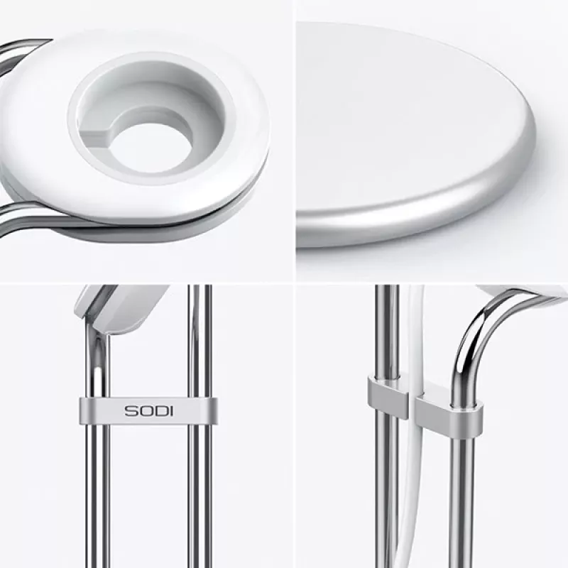 Supporto di ricarica per Apple Watch SAW-300 a induzione argento