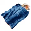 Sacco a pelo per bambino Deuter Starlight SQ (130-170 cm) - nightblue/redwood