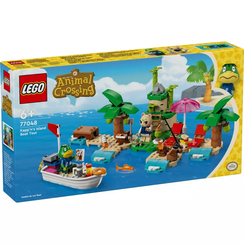 LEGO Set da costruzione 77048 Animal Crossing Gita in barca con isola del capitano