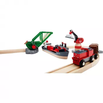 World Container porto set, binario