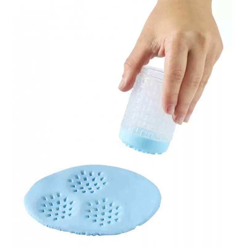 Pasta modellabile Wonder Factory Never Dry Dough, azzurro, arancione