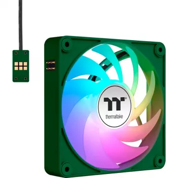 Ventole Thermaltake CT140 EX ARGB Sync 14 cm verde 3 pezzi 500-1800 U/min
