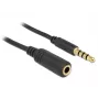 Cavo audio DeLOCK 84668 3 m 3,5 mm nero