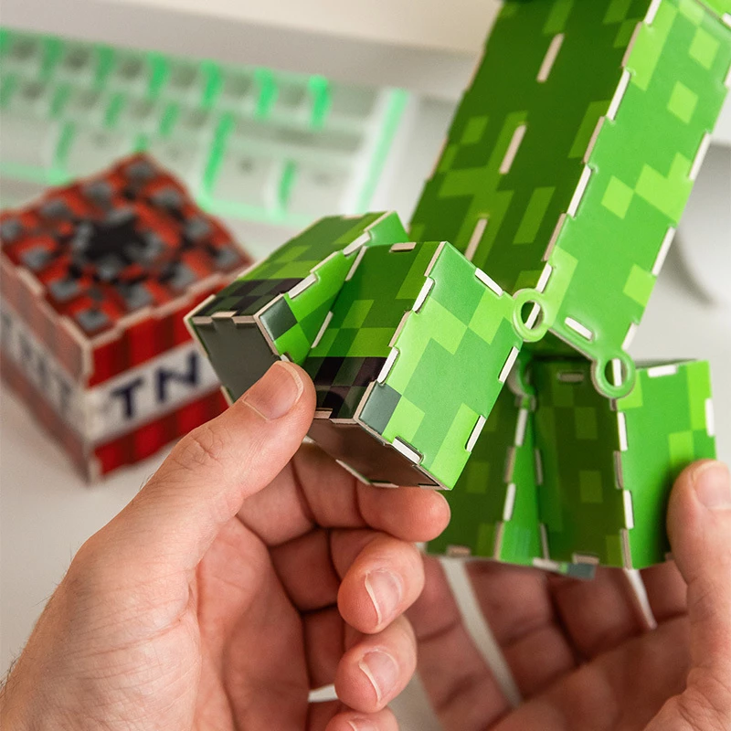 Kit di costruzione Paladone Minecraft Creeper – set figura Creeper da costruire