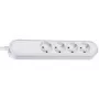 Prolunga elettrica Bachmann SMARTLINE 1,5 m 4 prese AC per interno bianco