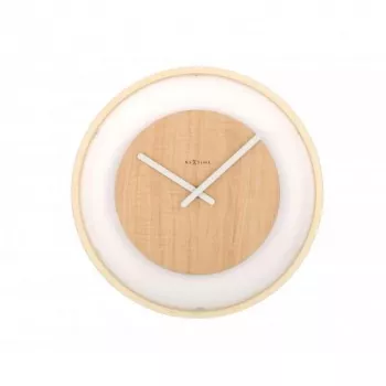 NeXtime orologio 3046 Wood Loop, Ø30 cm, da parete, legno